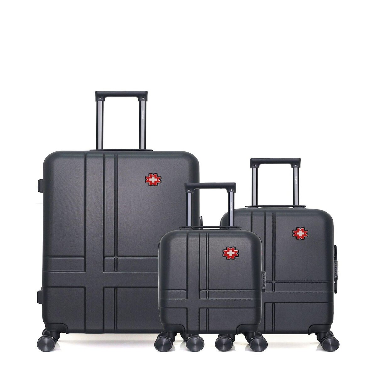SWISS KOPPER SWISS KOPPER - LOT DE 3 - Valises grand format, cabine et cabine XXS USTER