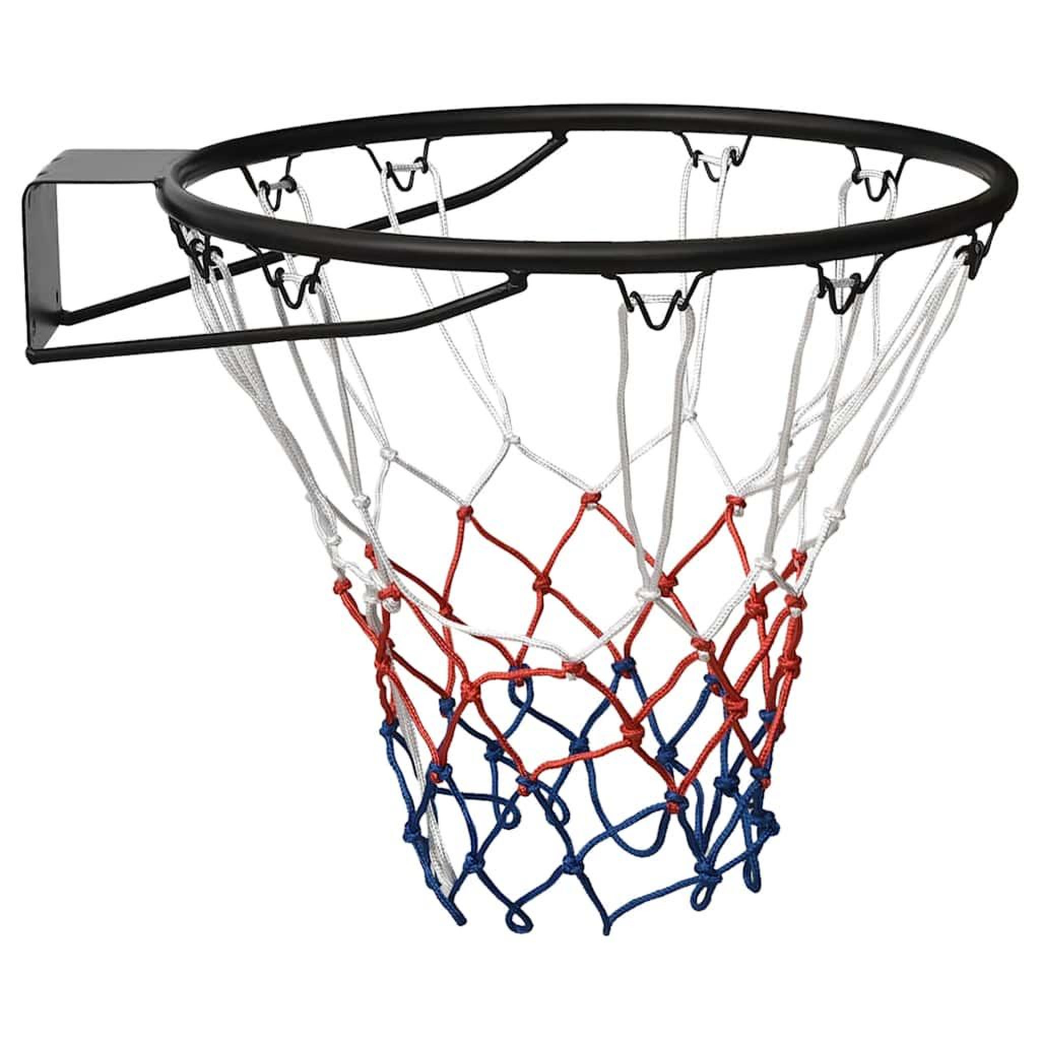 Voir la diapositive 3 : VIDAXL Cerceau de basket Noir 45 cm Acier