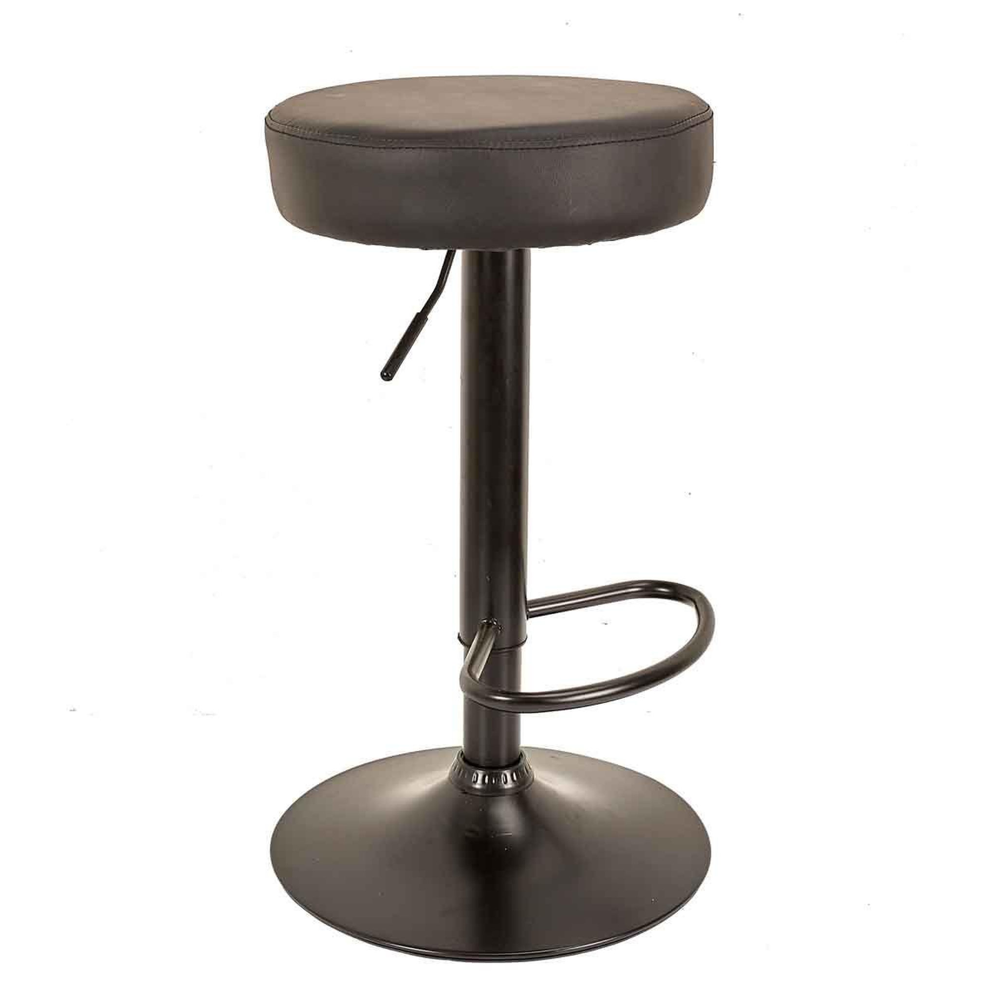Voir la diapositive 3 : The Home Deco Factory Lot de 2 tabourets de bar  mumford  63-83cm noir