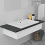 Voir la diapositive 1 : VIDAXL Lavabo encastre 61 x 39,5 x 18,5 cm Ceramique Blanc