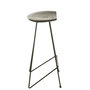 Voir la diapositive 3 : Paris Prix Tabouret de Bar en Bois  Winfred  70cm Noir