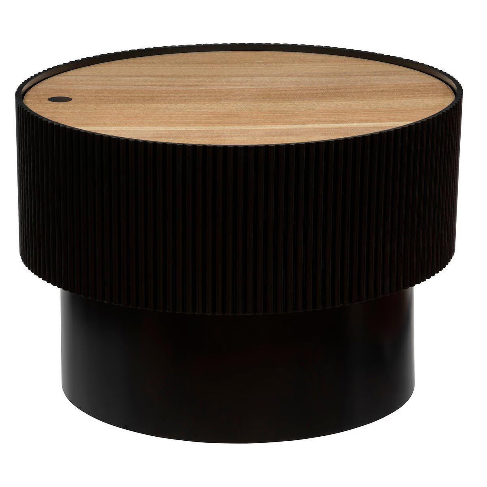 ATMOSPHERA Table basse avec coffre  enola  55cm noir