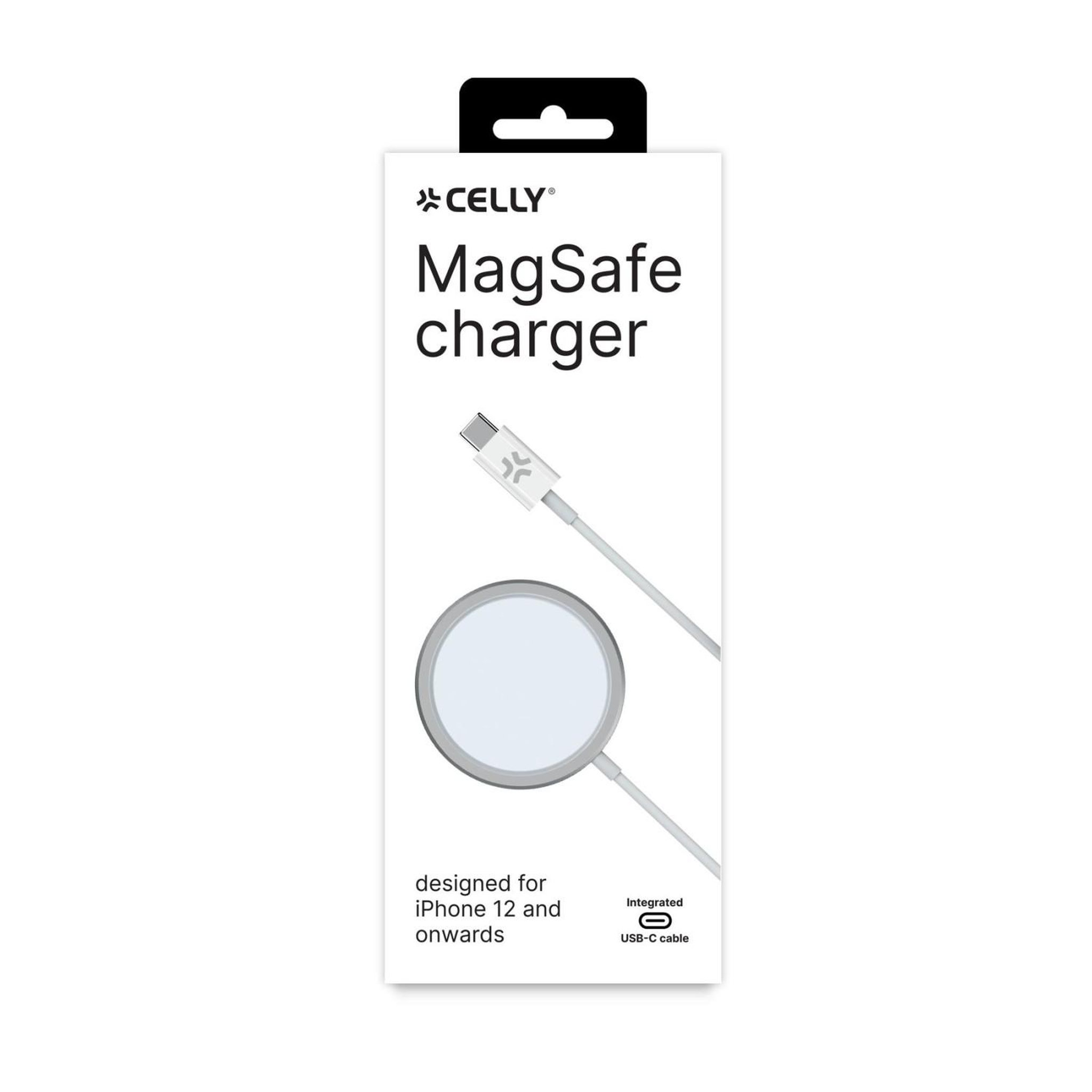 Voir la diapositive 3 : CELLY Celly MAGCHARGEPRO chargeur d'appareils mobiles Smartphone Blanc USB Recharge sans fil Intérieure