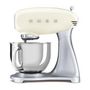 Voir la diapositive 1 : SMEG Robot pâtissier multifonctions 4.8l 800w crème - SMF04CREU