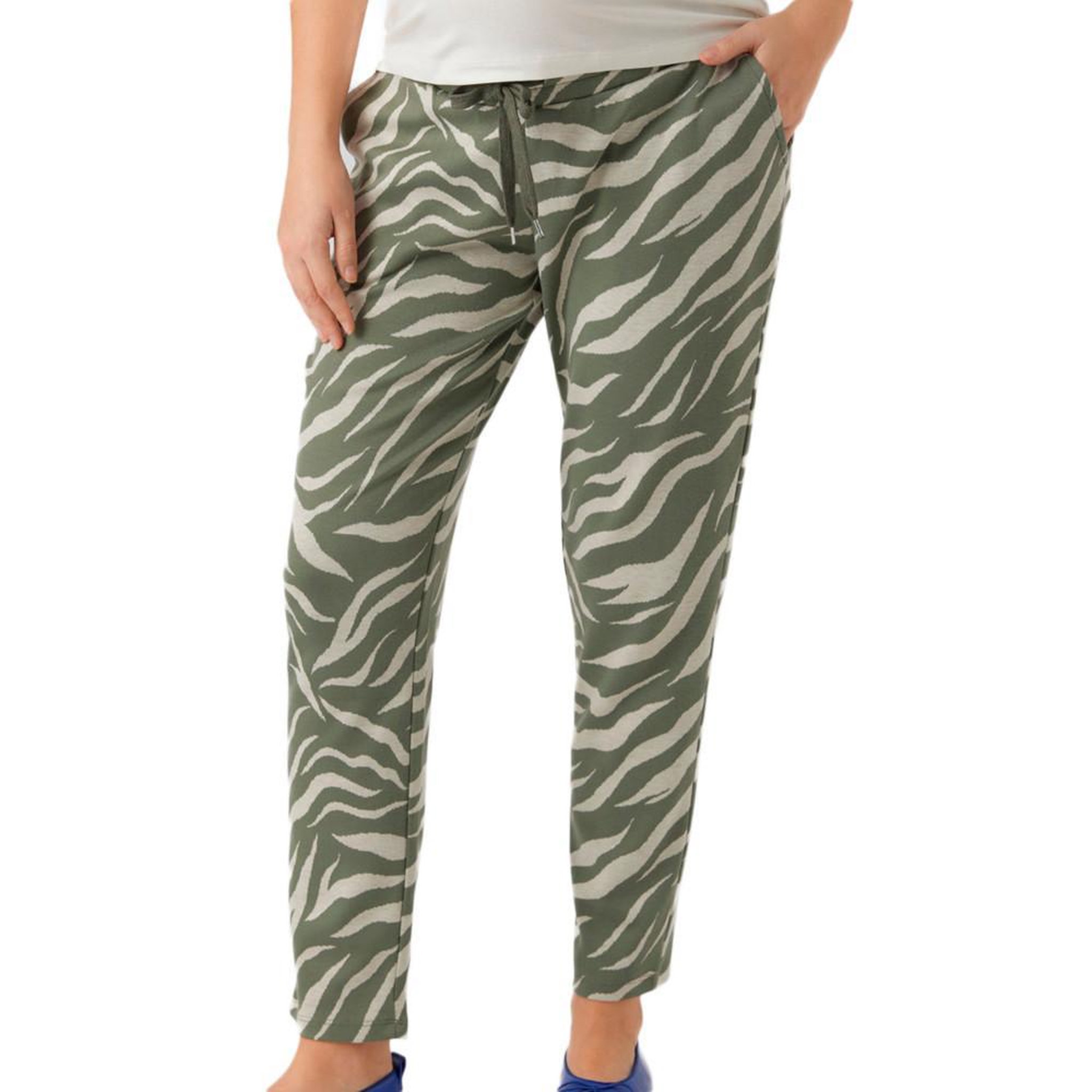 MAMALICIOUS Pantalon /Kaki Femme Mamalicious Lyates. Coloris disponibles : Beige