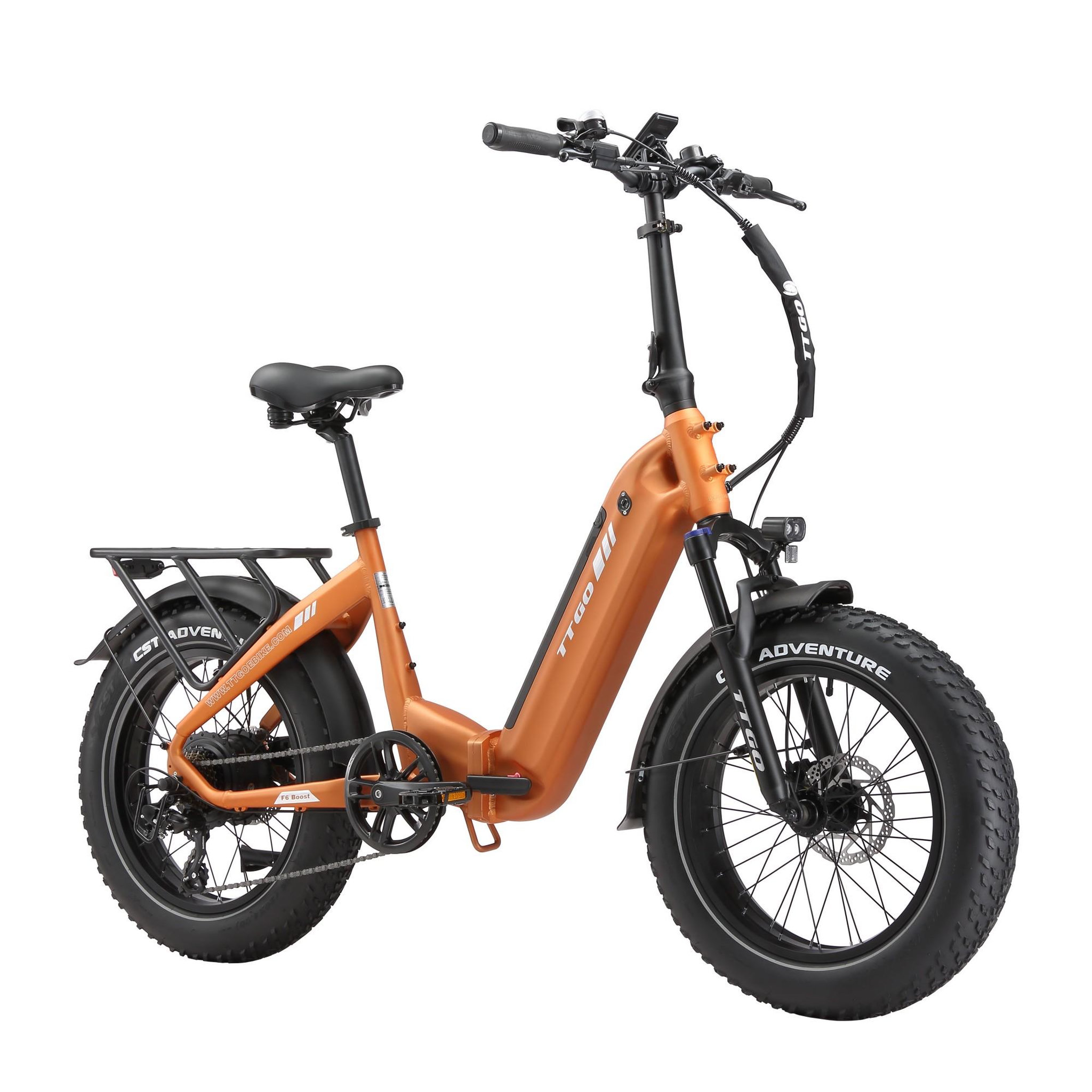 Voir la diapositive 3 : TTGO Vélo électrique pliant TTGO F6 Boost 250 W