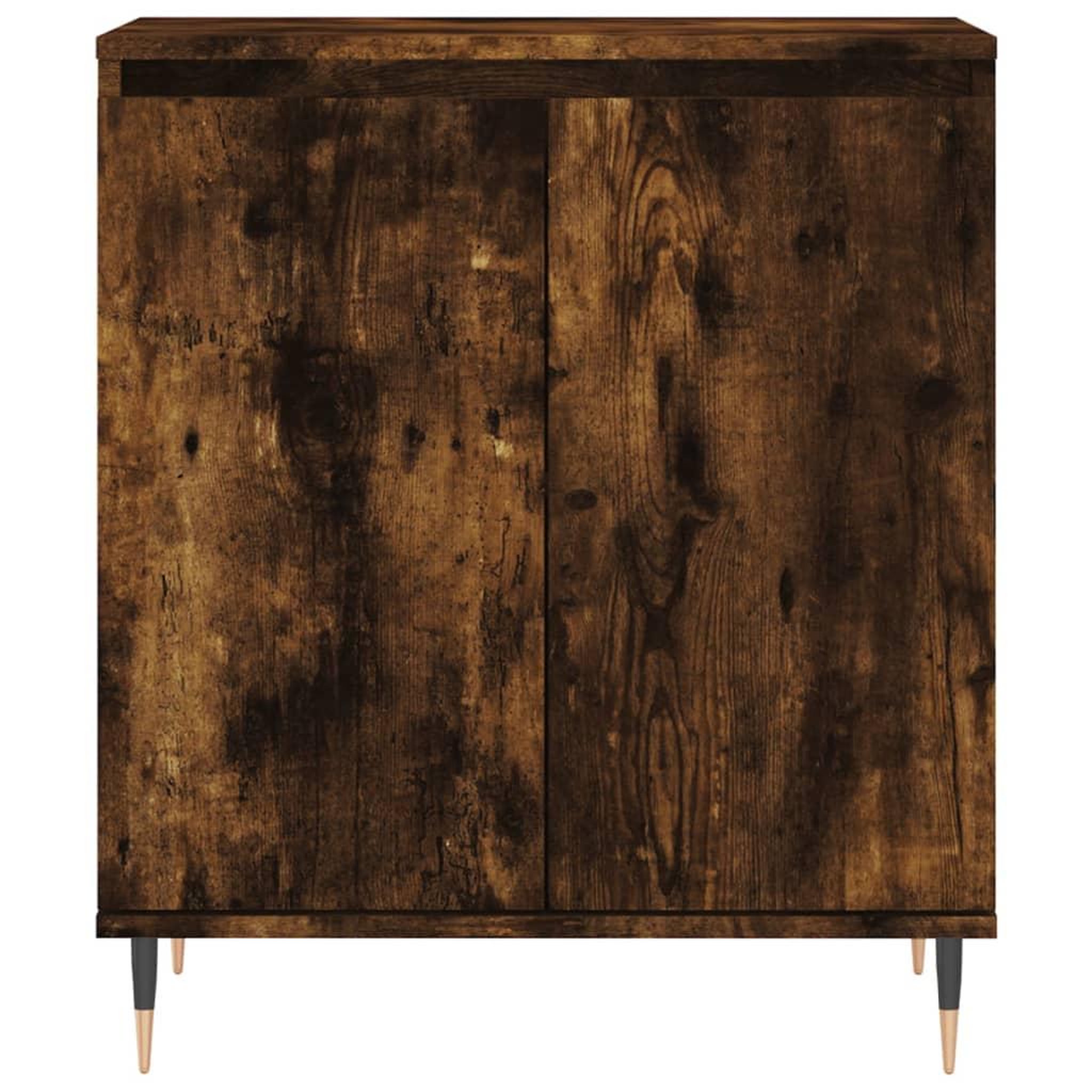 Voir la diapositive 5 : VIDAXL Buffet Chene fume 60x35x70 cm Bois d'ingenierie