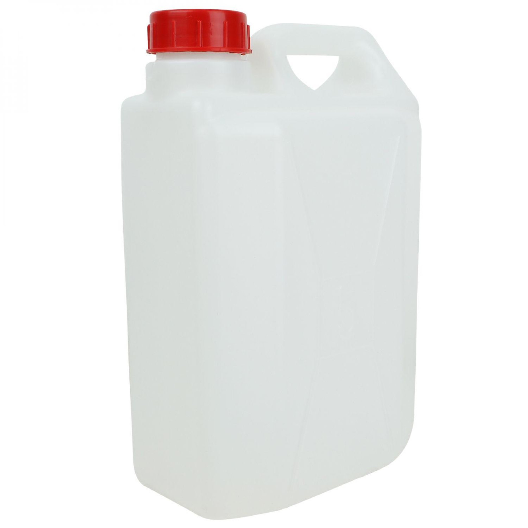 Voir la diapositive 1 : LINXOR Bidon en plastique (PEHD) pour usage alimentaire avec bouchon - 5L