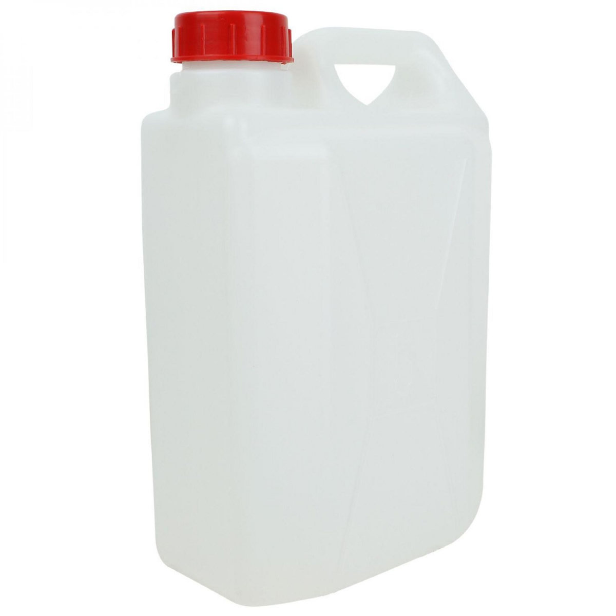 LINXOR Bidon en plastique (PEHD) pour usage alimentaire avec bouchon - 5L