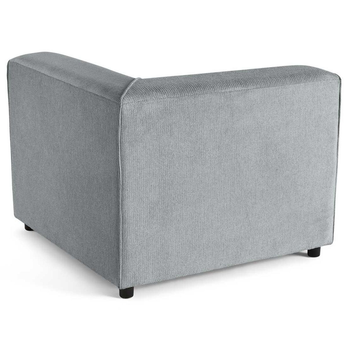 LISA DESIGN Suaro - module d'angle réversible en tissu texturé