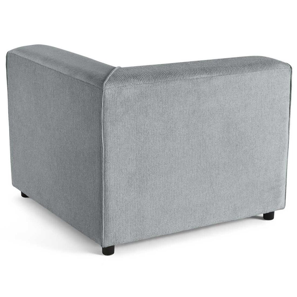 LISA DESIGN Suaro - module d'angle réversible en tissu texturé