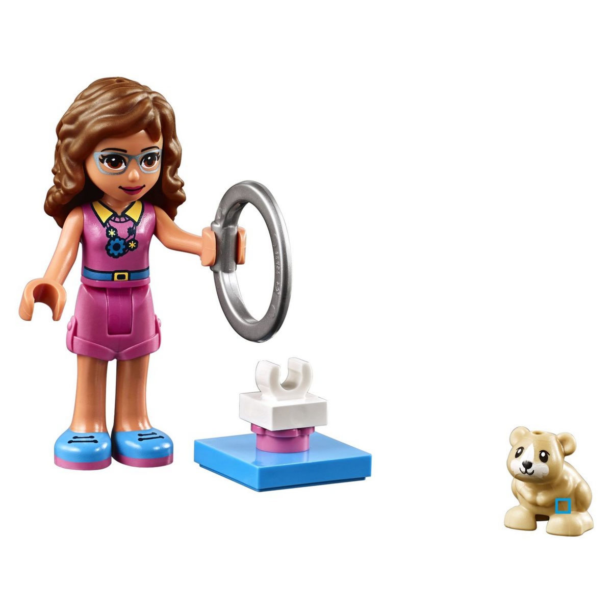 LEGO Friends 41383 - L&rsquo;aire de jeu du hamster d'Olivia