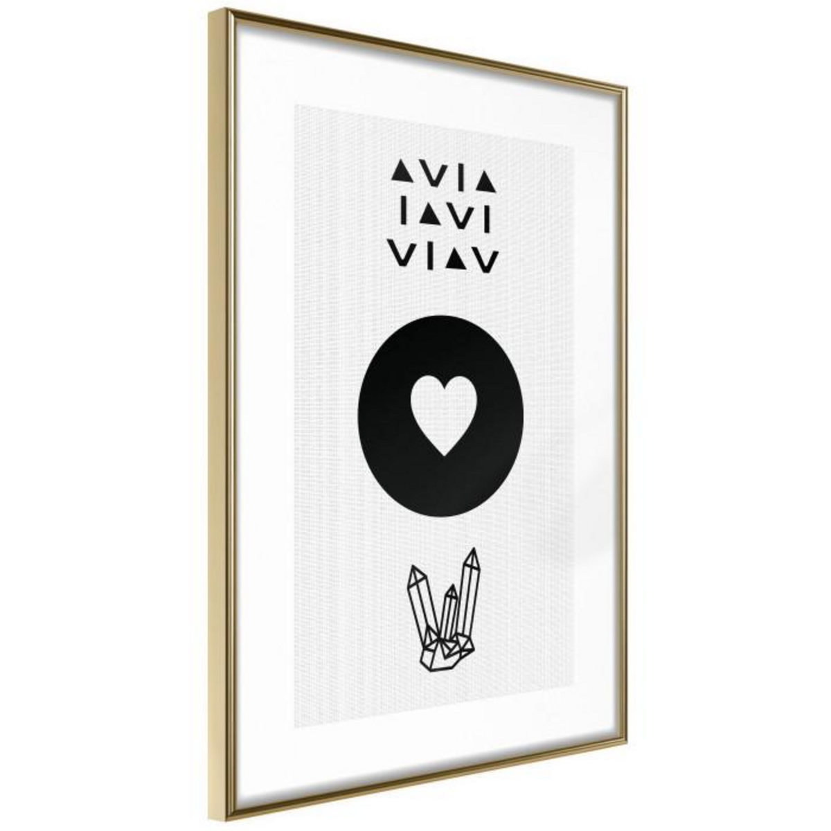 Paris Prix Affiche Murale Encadrée  Kindness