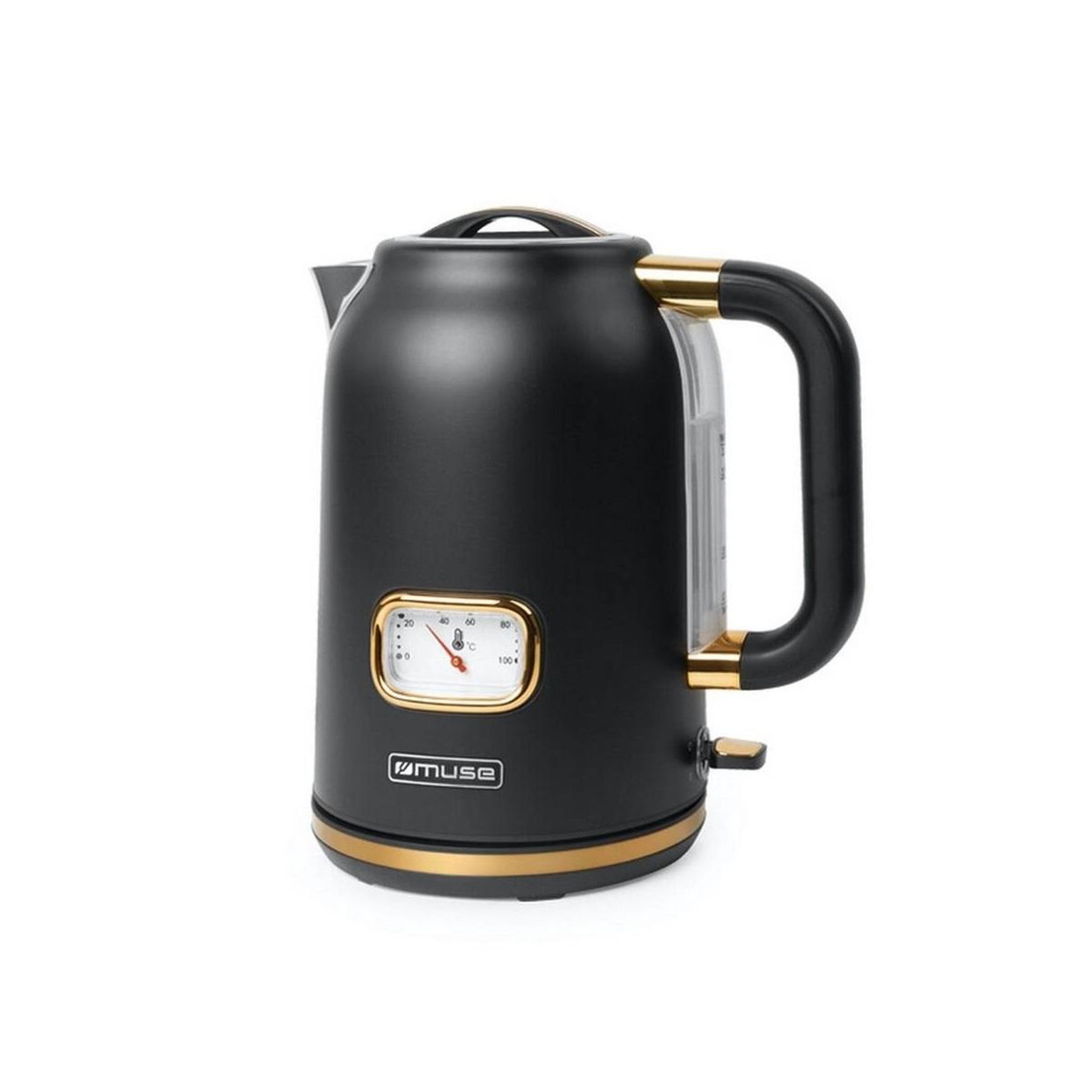 Muse Bouilloire sans fil 1.7l 2200w noir - ms-030bc