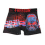 Voir la diapositive 1 : FREEGUN Boxer Noir/Rouge à Imprimés Homme Freegun SKU
