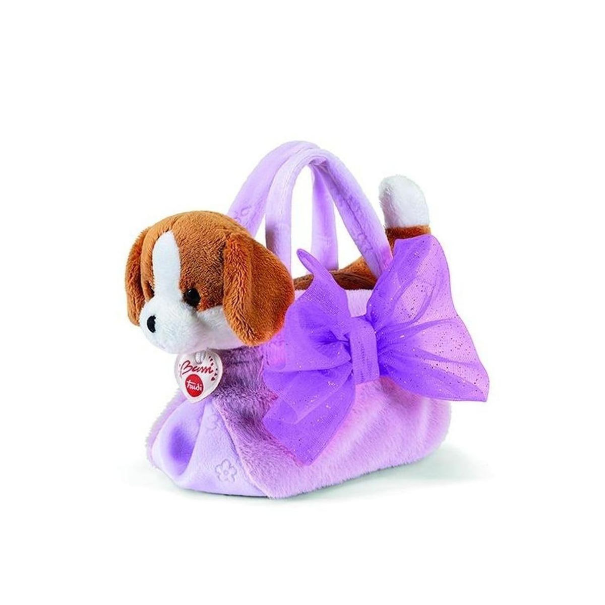 Trudi peluche chien avec sac - taille XS