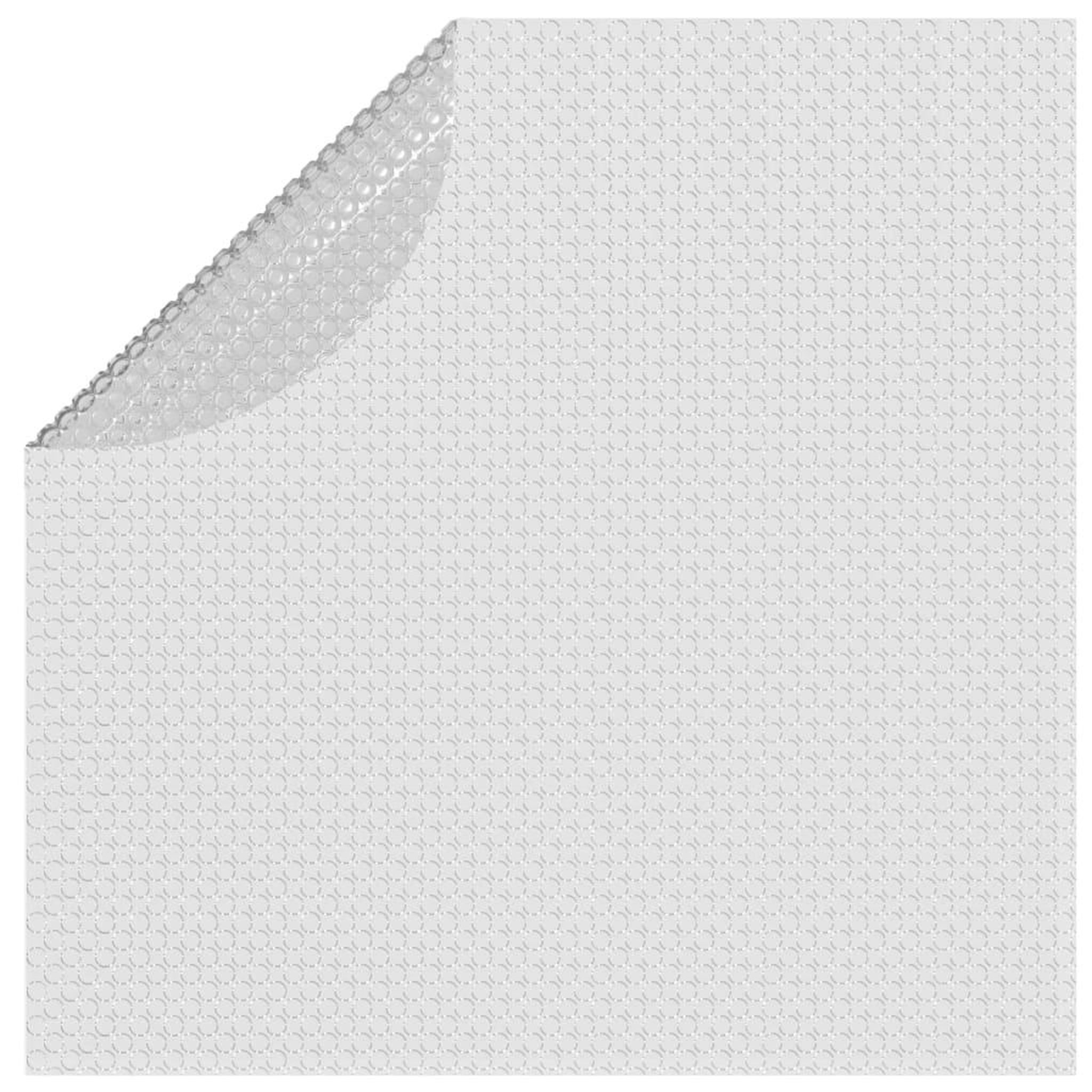 Voir la diapositive 3 : VIDAXL Film solaire de piscine flottant PE 455 cm Gris