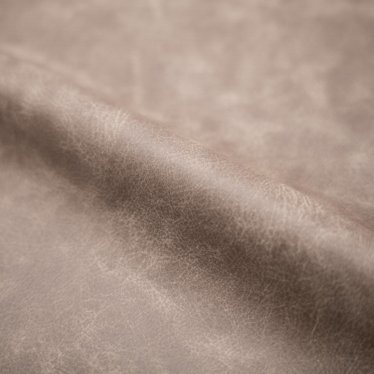 Rendez vous déco Lot de 2 chaises de bar 75 cm en cuir synthétique taupe-Henrik