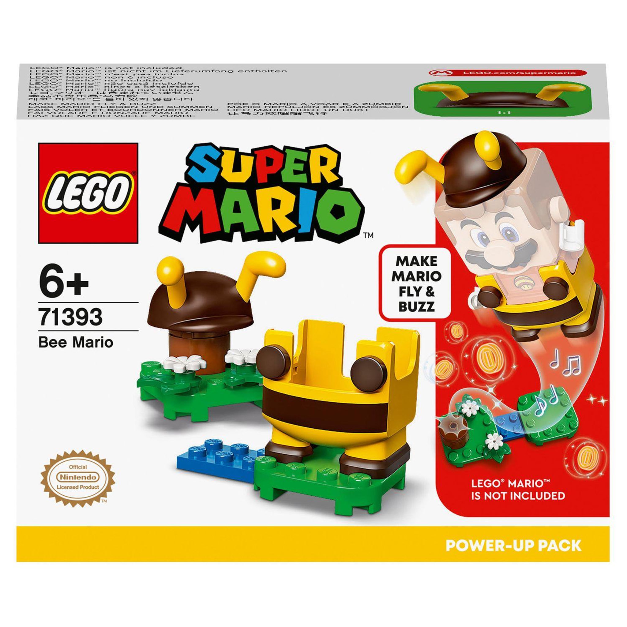 LEGO Super Mario 71393 Pack de Puissance Mario Abeille 
