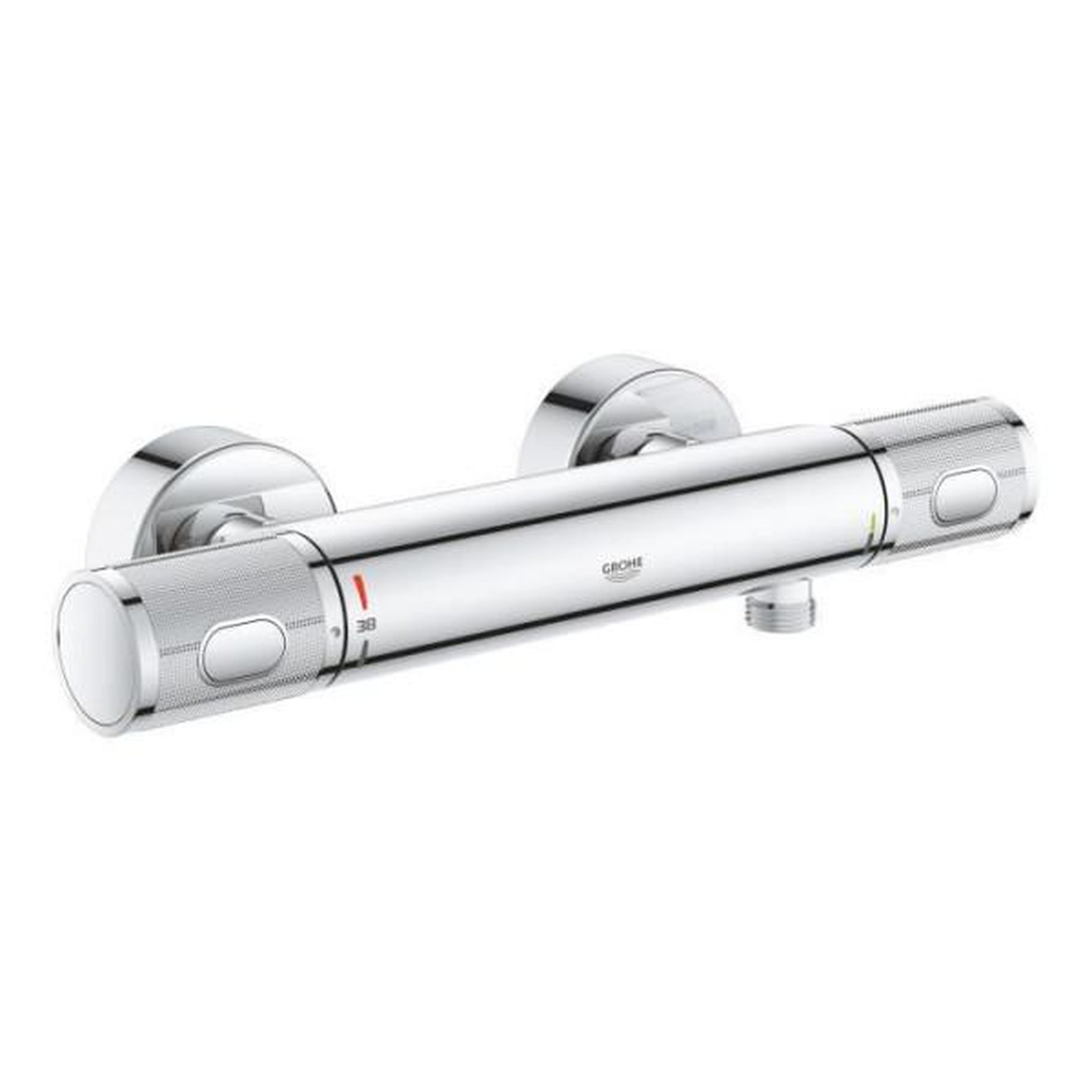 Voir la diapositive 1 : Grohe Mitigeur thermostatique Douche GROHE Precision Feel - Chromé - Economie d'eau - Métal