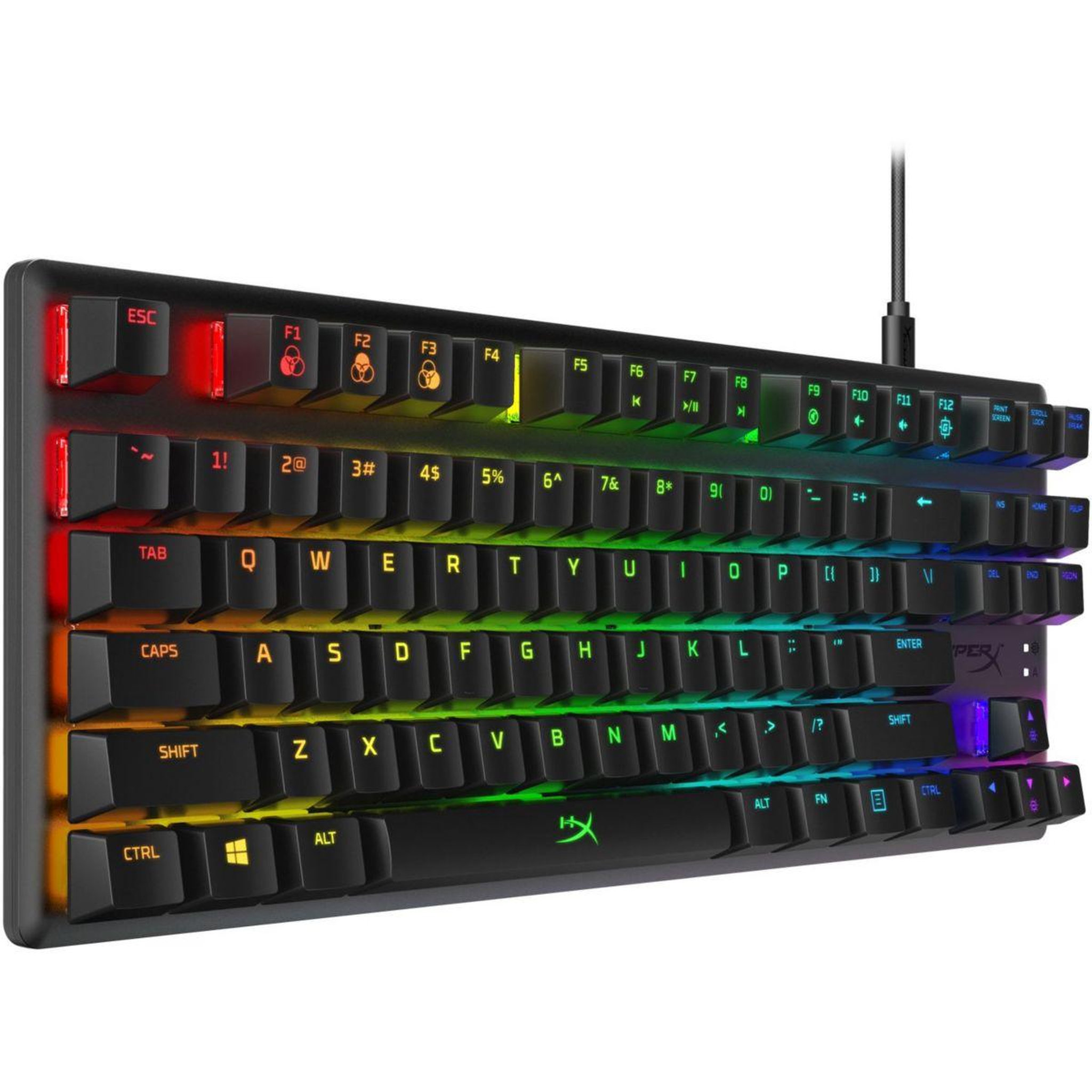Voir la diapositive 2 : HyperX Clavier gamer Alloy Origins Core PBT