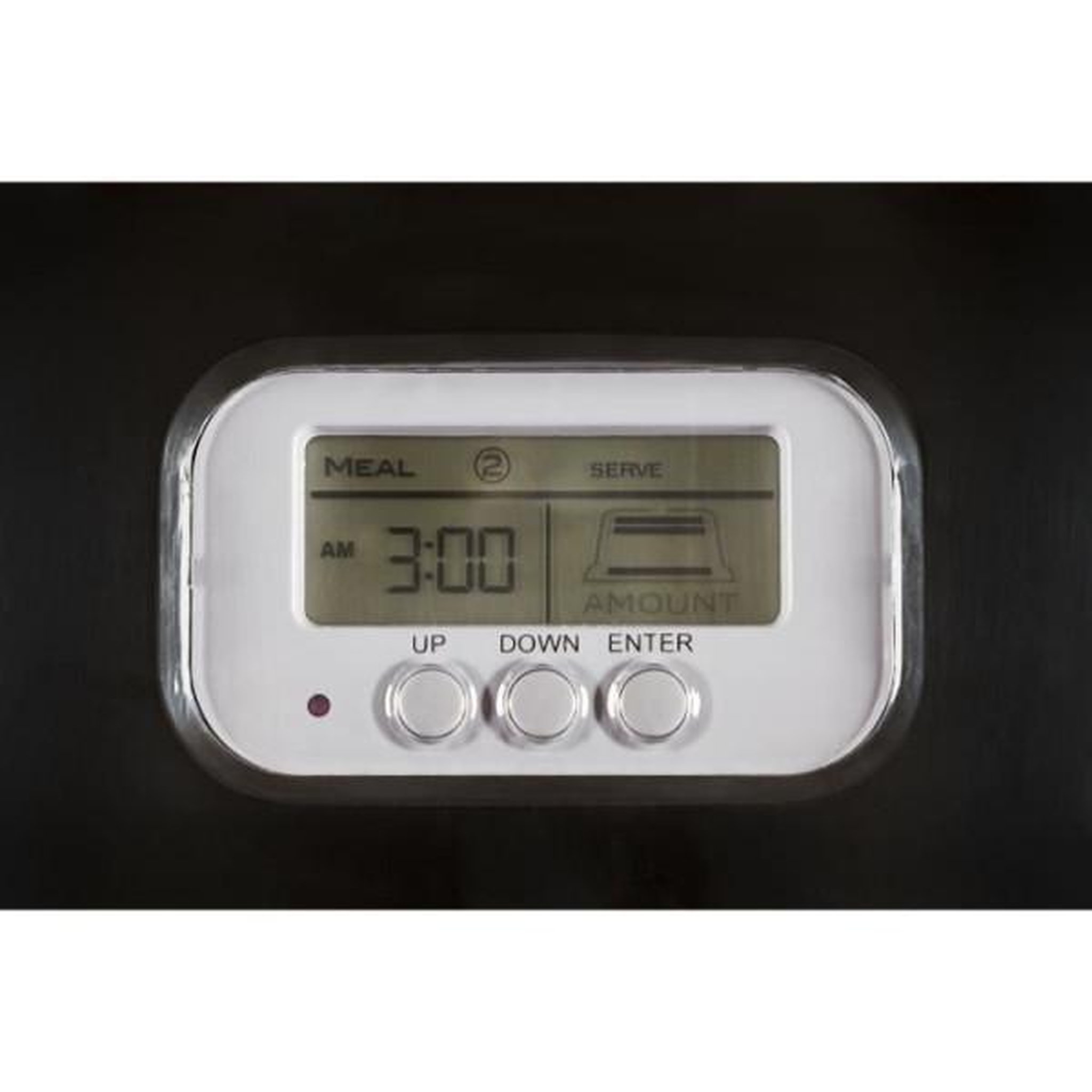 Voir la diapositive 2 : EYENIMAL EYENIMAL Distributeur automatique 5 kg de croquettes 45x20x47 cm - Noir - Pour chat et petit chien