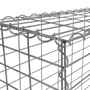 Voir la diapositive 6 : ID MARKET Lot de 2 gabions pour pierre 100 x 30 x 30 cm