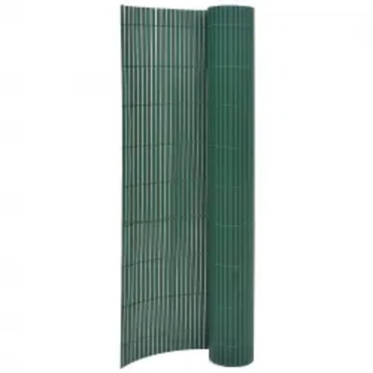 VIDAXL Cloture de jardin double face 110x500 cm Vert