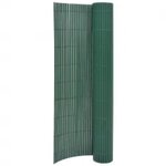 VIDAXL Cloture de jardin double face 110x500 cm Vert