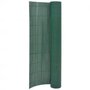 Voir la diapositive 1 : VIDAXL Cloture de jardin double face 110x500 cm Vert