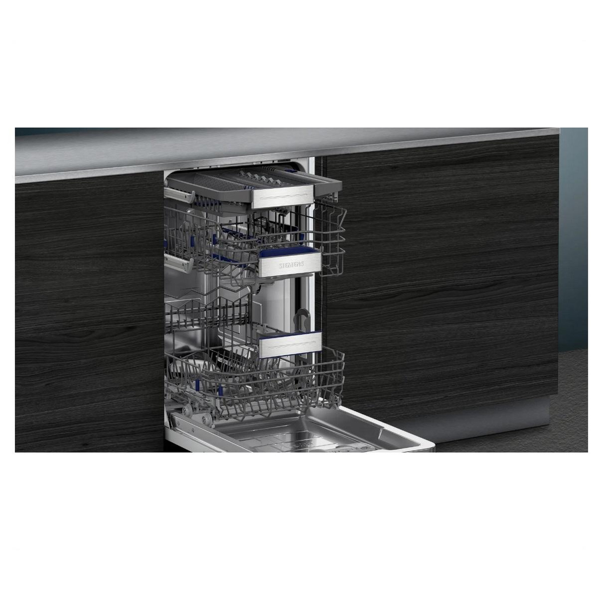 Voir la diapositive 4 : Siemens Lave-vaisselle 45cm 10 couverts 42db intégrable avec bandeau - sr55zs10me