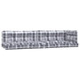 Voir la diapositive 2 : VIDAXL Coussins de palette lot de 5 motif a carreaux gris tissu