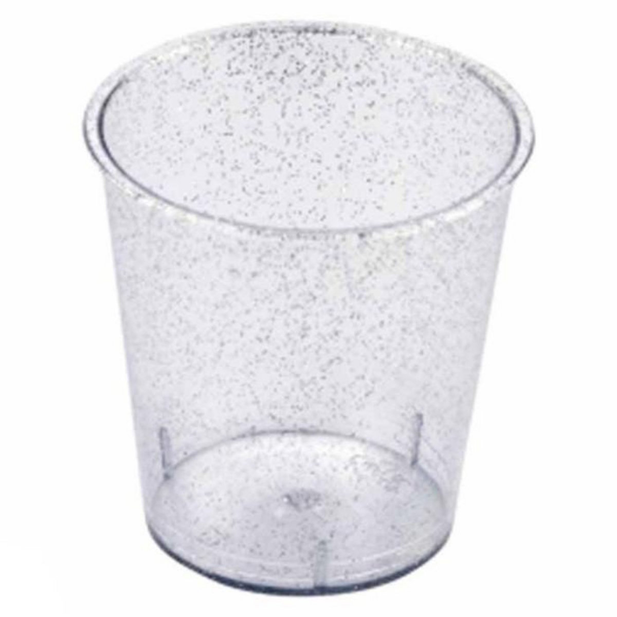 Paris Prix Lot de 40 Verrines en Plastique Réutilisable  Paillettes  3cl Or