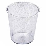 Paris Prix Lot de 40 Verrines en Plastique Réutilisable  Paillettes  3cl Or
