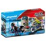 Voir la diapositive 1 : PLAYMOBIL 70572 - City Action - Police policier avec moto et voleur