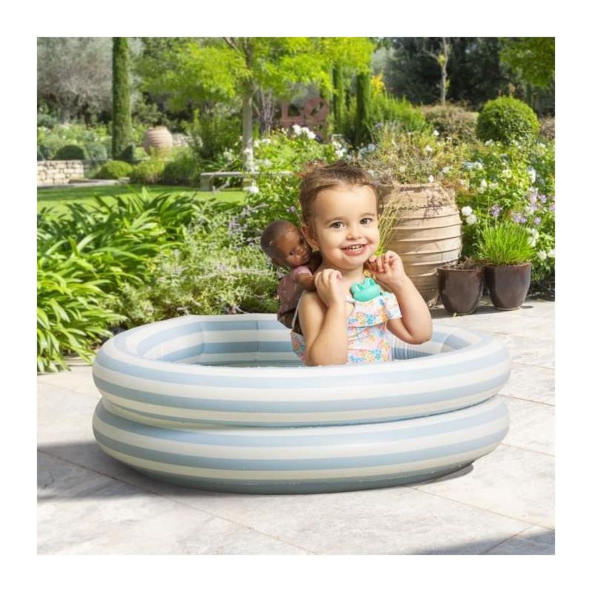 Corolle Poupon Bébé Bain Alyzée - Grenouille