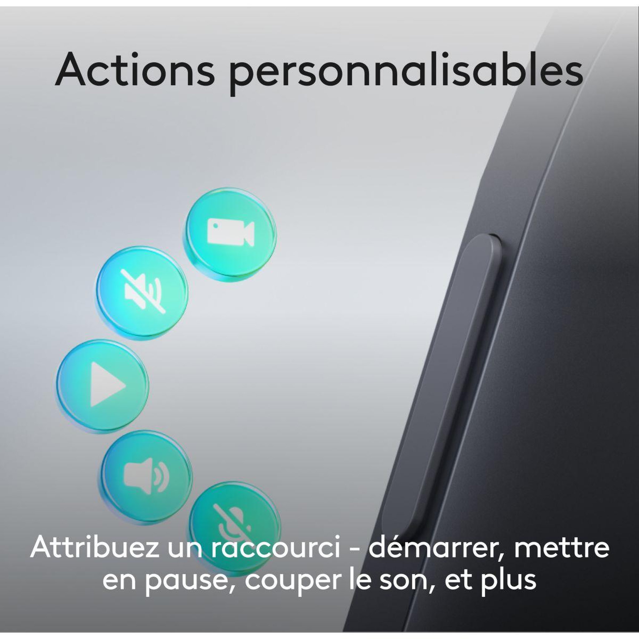 Voir la diapositive 5 : Logitech Pointeur laser SPOTLIGHT 2 GRAPHITE