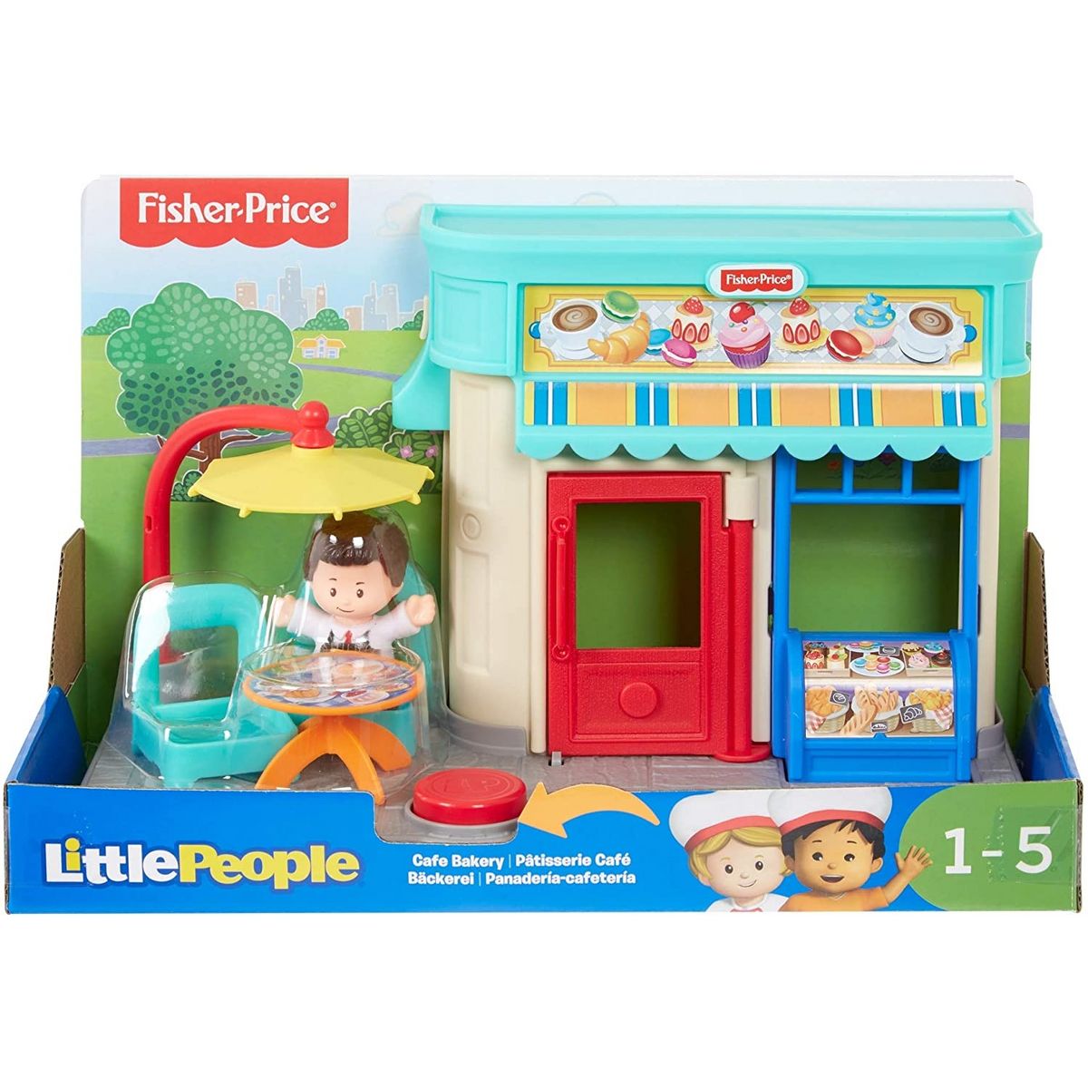 MATTEL Café boulangerie Little People