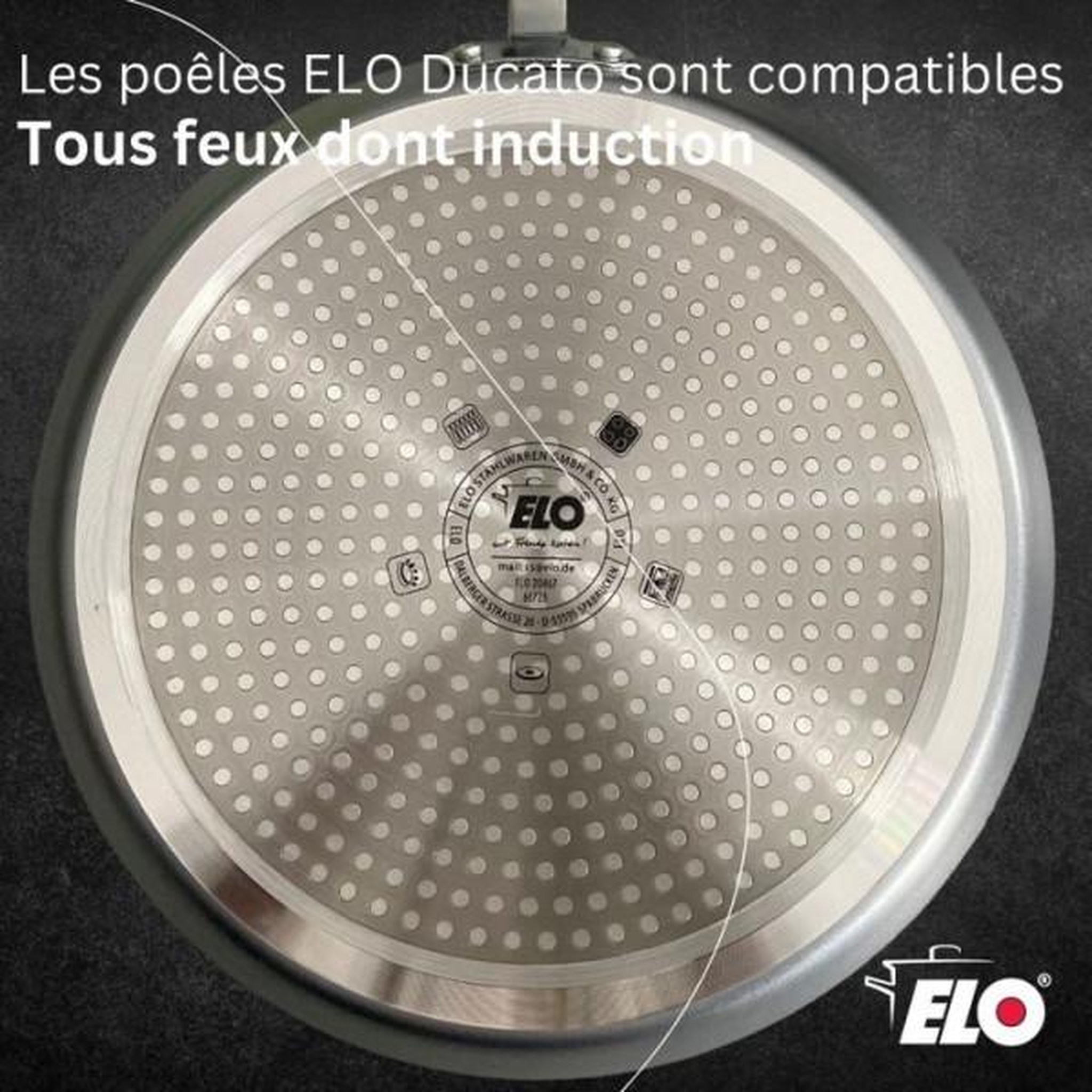 Voir la diapositive 5 : ELO Set chandeleur crepiere - elo - ducato - ø 26 cm - 3 ustensiles