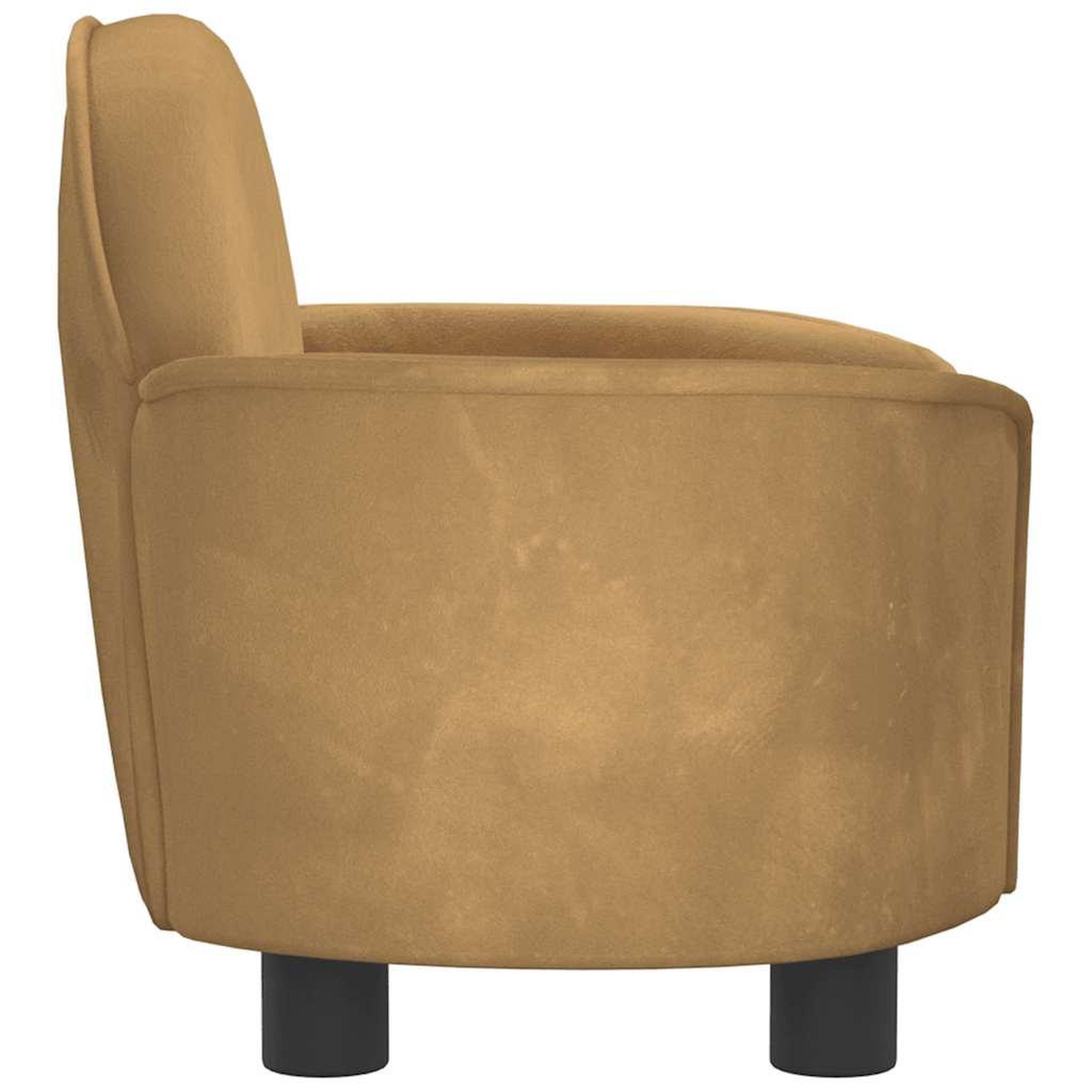 Voir la diapositive 4 : VIDAXL Lit pour chien marron 66x40x45 cm velours