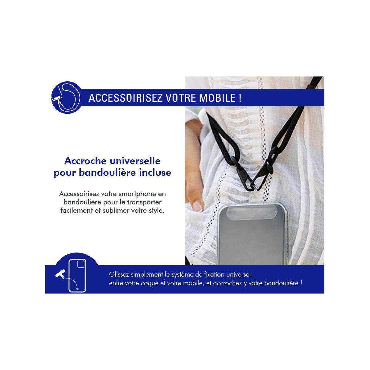 FORCE CASE Coque iPhone 15 Plus Transparent pulse