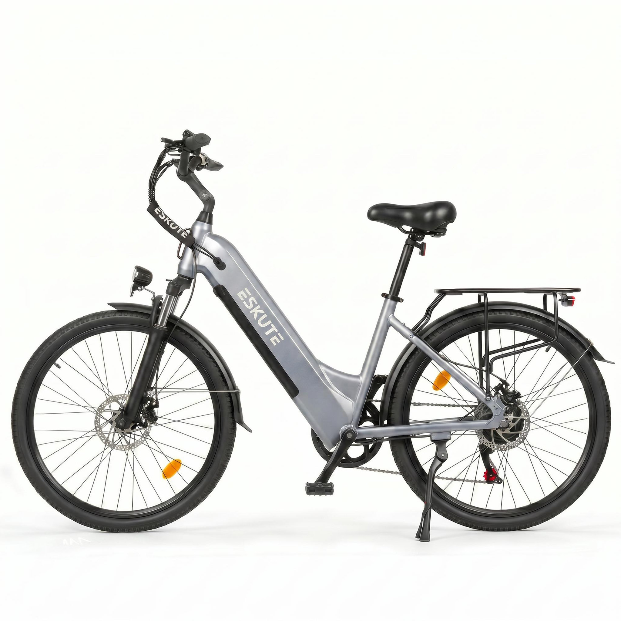 Voir la diapositive 2 : ESKUTE Vélo de ville électrique ESKUTE C202, Step-Through 26