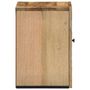 Voir la diapositive 4 : VIDAXL Armoire de salle de bain murale 38x33x48cm bois massif manguier