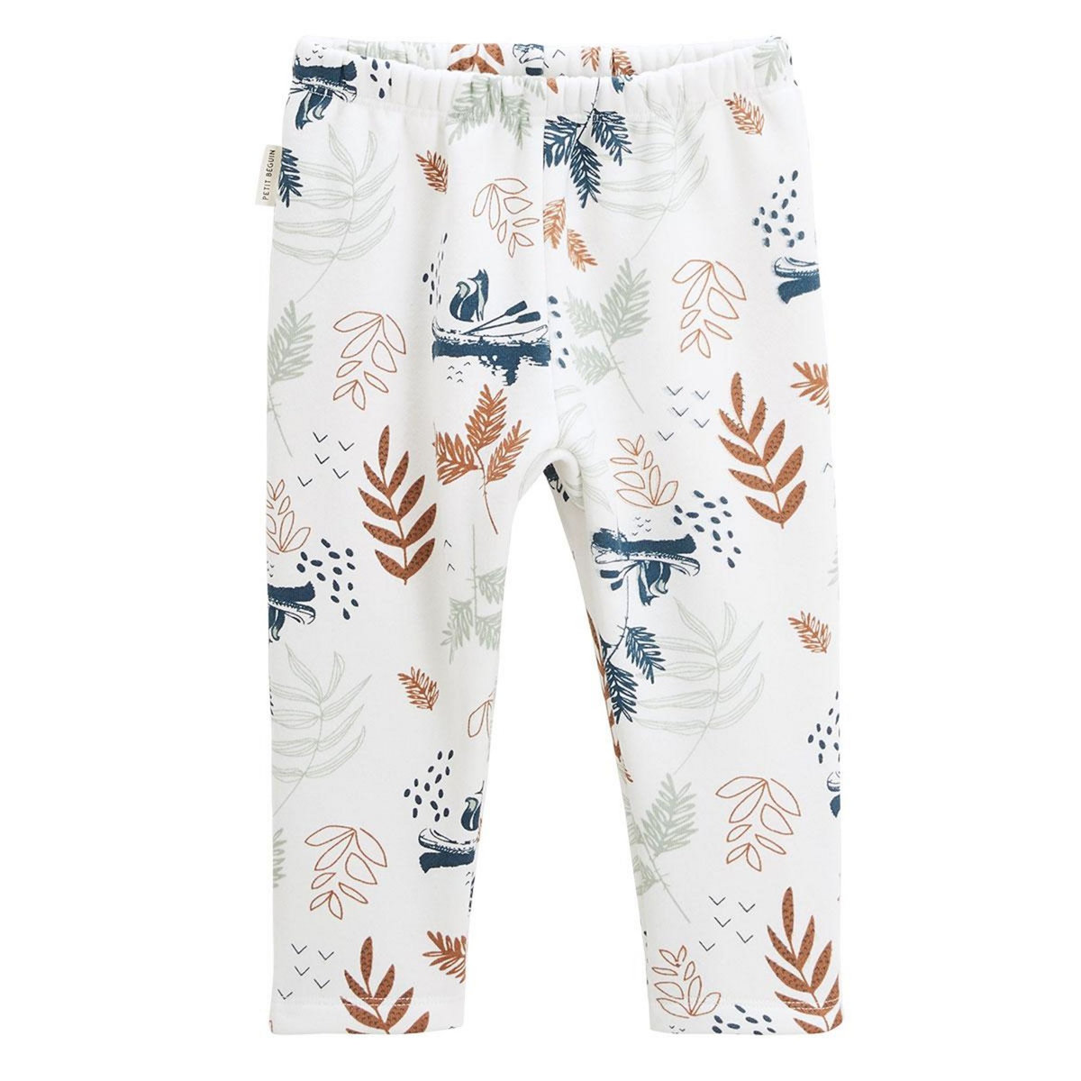 Petit Béguin Ensemble bébé sweat-shirt et pantalon en molleton Bivouac