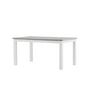 Voir la diapositive 2 : Paris Prix Table de Jardin Extensible  Albany  152-210cm Blanc & Gris