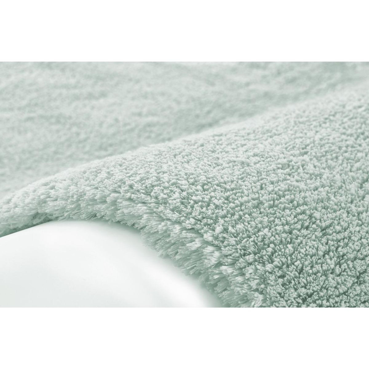 Paris Prix Tapis Shaggy Fait Main  Bali  Bleu