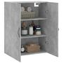 Voir la diapositive 5 : VIDAXL Armoire murale gris beton 69,5x34x90 cm bois d'ingenierie