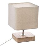 ATMOSPHERA Lampe à poser Arsène - Hauteur 21 cm - Beige
