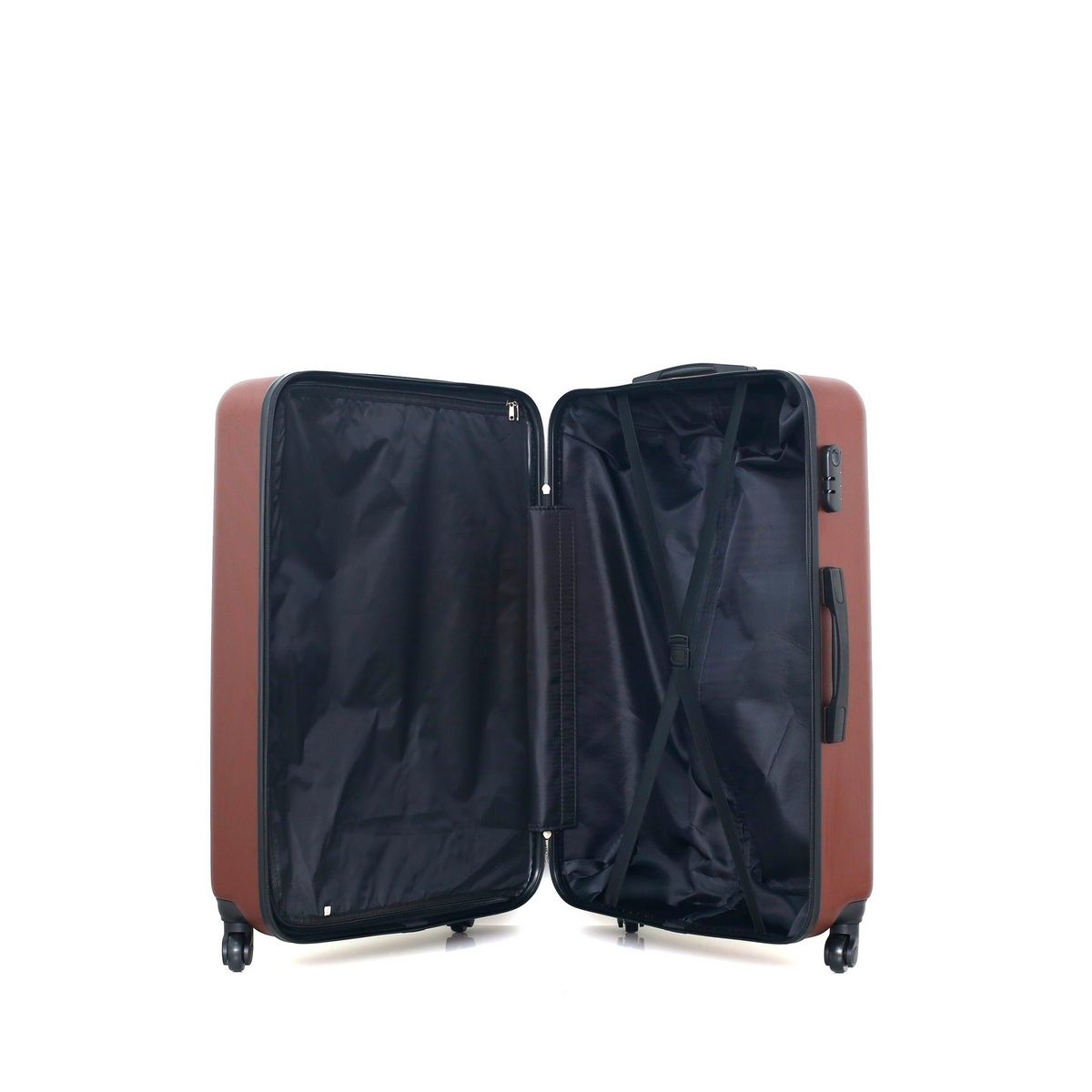 HERO HERO - Set de 3 Valises LIPARI-B 75 cm 4 Roues