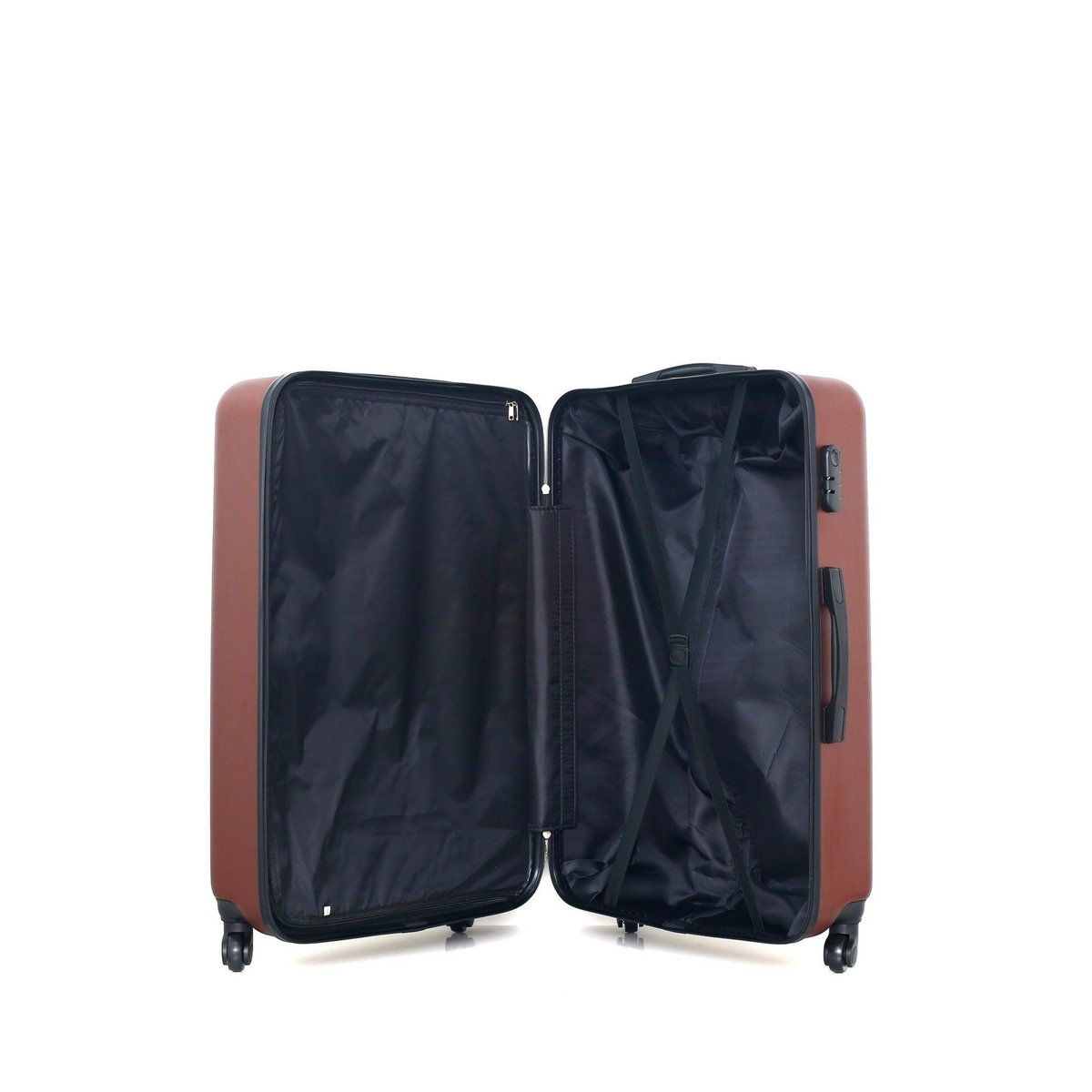 HERO HERO - Set de 3 Valises LIPARI-B 75 cm 4 Roues